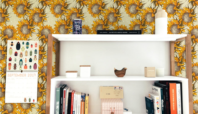 Auringonkukat -tapetti,